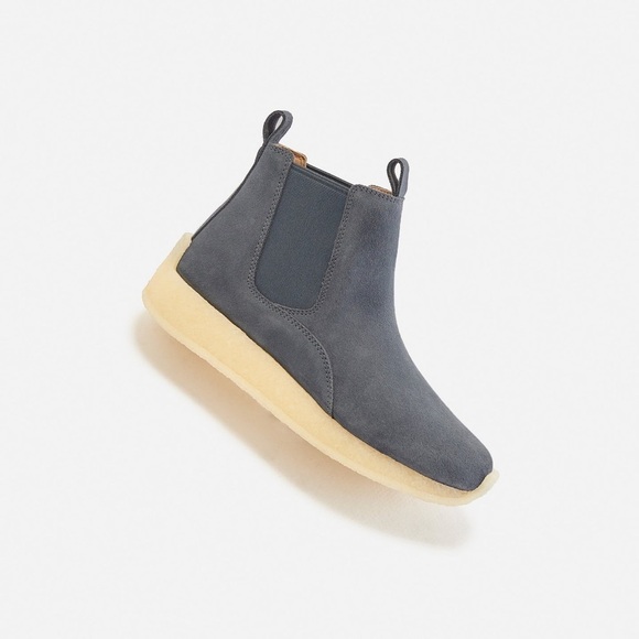 Kith x Ronnie Fieg for Clarks Season 2 Radlett in Asteroid Blue Suede Leather main image 10